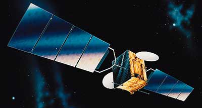 Amos Spacecom Satellite