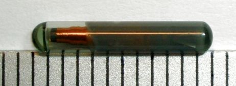 world’s smallest half duplex (HDX) RFID  mini-transponders