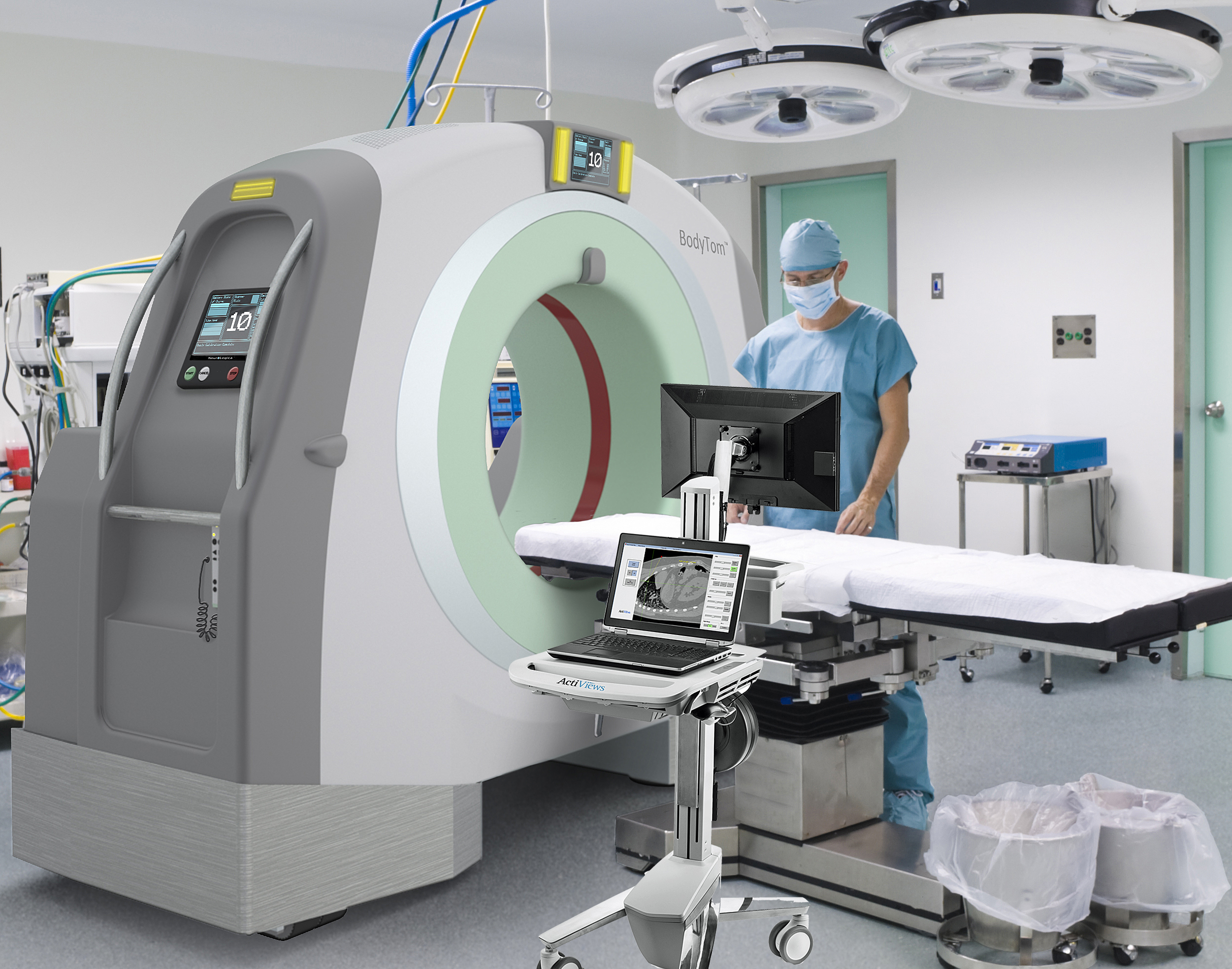 הדמיית המערכת המשולבת ActiViews ו- NeuroLogica