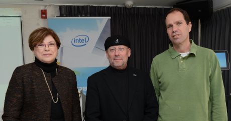 מימין לשמאל: רוני פרידמן, מולי אדן ומקסין פסברג